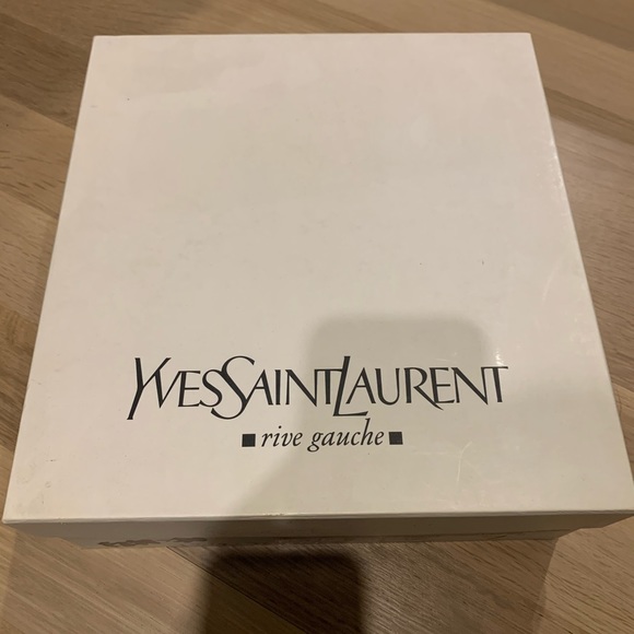 Yves Saint Laurent olive green suede bootie - Picture 5 of 5